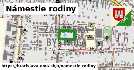 Námestie rodiny, Bratislava