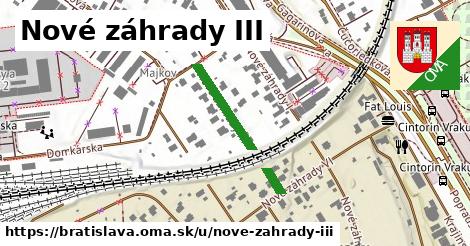 Nové záhrady III, Bratislava