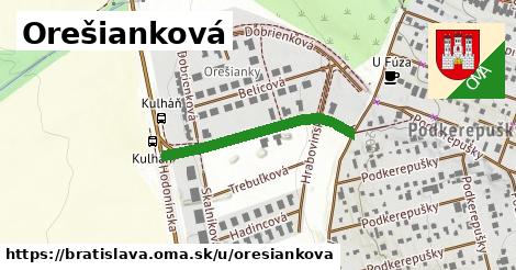 ilustrácia k Orešianková, Bratislava - 292 m