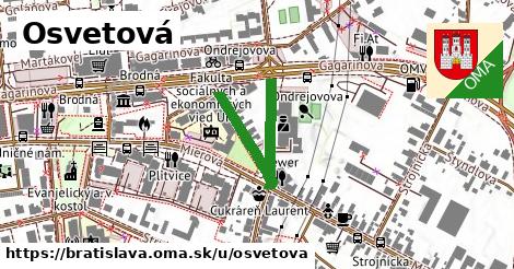 Osvetová, Bratislava