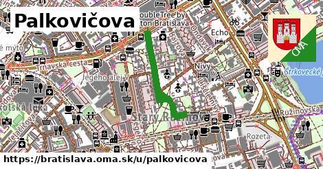 ilustrácia k Palkovičova, Bratislava - 575 m