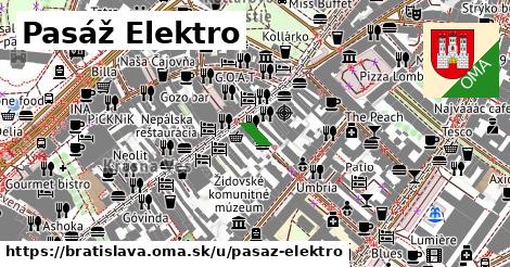 Pasáž Elektro, Bratislava