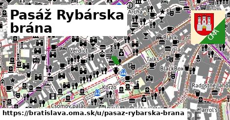 ilustrácia k Pasáž Rybárska brána, Bratislava - 30 m