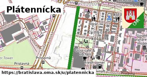 ilustrácia k Plátennícka, Bratislava - 331 m