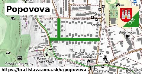 ilustrácia k Popovova, Bratislava - 374 m