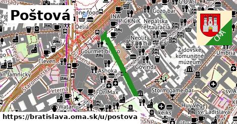 Poštová, Bratislava