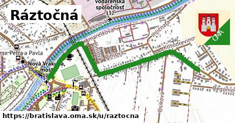 Ráztočná, Bratislava