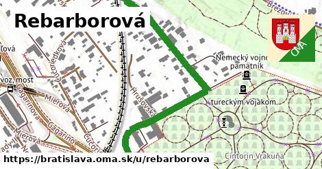 Rebarborová, Bratislava