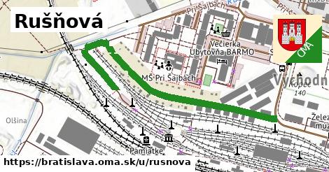 ilustrácia k Rušňová, Bratislava - 614 m