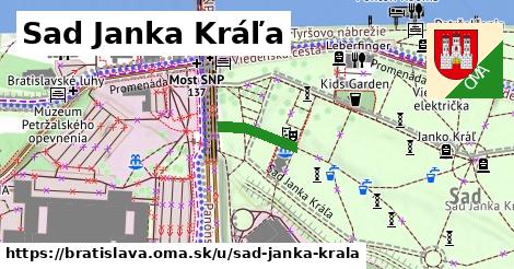 Sad Janka Kráľa, Bratislava