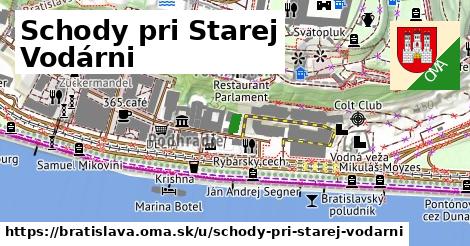 ilustrácia k Schody pri Starej Vodárni, Bratislava - 29 m