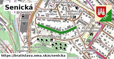 ilustrácia k Senická, Bratislava - 271 m