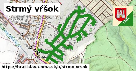 Strmý vŕšok, Bratislava