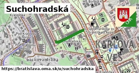 ilustrácia k Suchohradská, Bratislava - 171 m