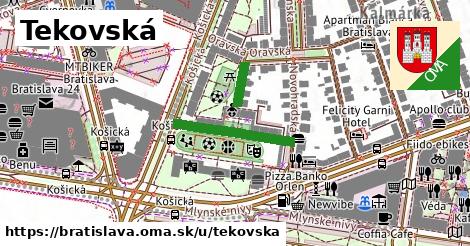 ilustrácia k Tekovská, Bratislava - 266 m