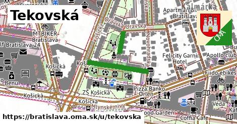 ilustrácia k Tekovská, Bratislava - 266 m