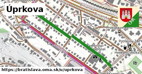 ilustrácia k Úprkova, Bratislava - 521 m