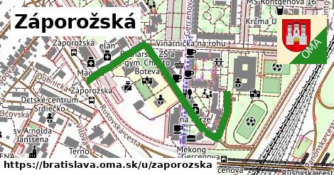 ilustrácia k Záporožská, Bratislava - 540 m