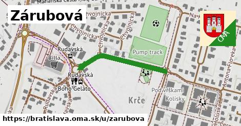 ilustrácia k Zárubová, Bratislava - 306 m