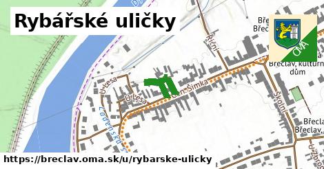 ilustrácia k Rybářské uličky, Břeclav - 138 m