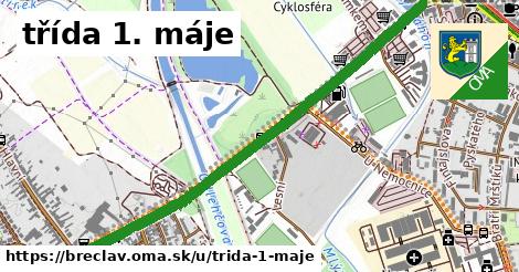 ilustrácia k třída 1. máje, Břeclav - 1,26 km