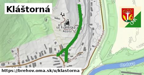 ilustrácia k Kláštorná, Brehov - 383 m