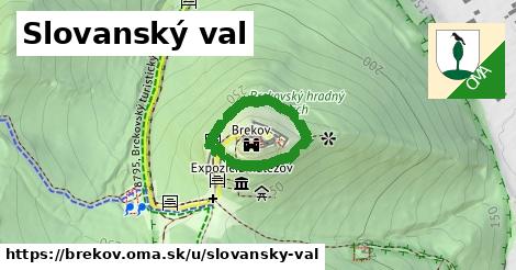 ilustrácia k Slovanský val, Brekov - 361 m