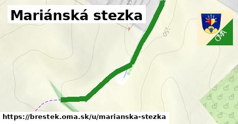 ilustrácia k Mariánská stezka, Břestek - 496 m