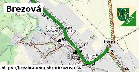 ilustrácia k Brezová, Brezina - 1,22 km