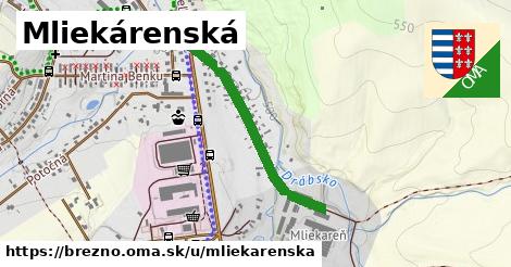 ilustrácia k Mliekárenská, Brezno - 642 m