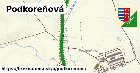 ilustrácia k Podkoreňová, Brezno - 2,1 km