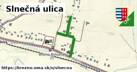 ilustrácia k Slnečná ulica, Brezno - 309 m