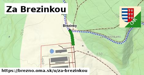 ilustrácia k Za Brezinkou, Brezno - 80 m