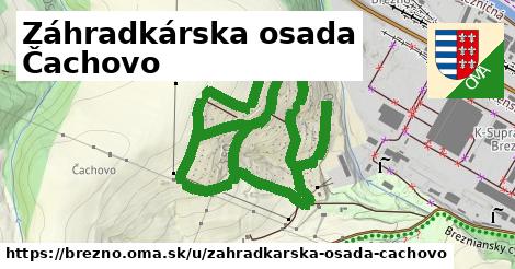 ilustrácia k Záhradkárska osada Čachovo, Brezno - 2,3 km