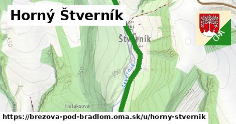 ilustrácia k Horný Štverník, Brezová pod Bradlom - 1,40 km