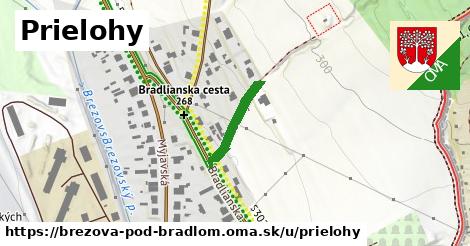 Prielohy, Brezová pod Bradlom