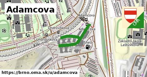 ilustrácia k Adamcova, Brno - 310 m