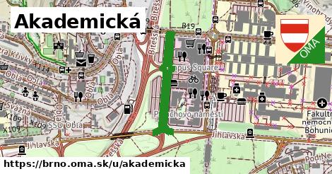 ilustrácia k Akademická, Brno - 1,06 km