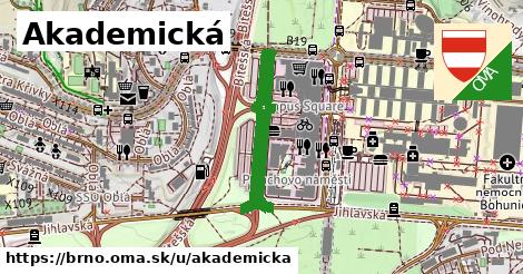 ilustrácia k Akademická, Brno - 1,06 km