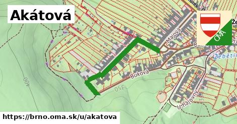 Akátová, Brno