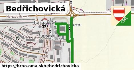 ilustrácia k Bedřichovická, Brno - 556 m