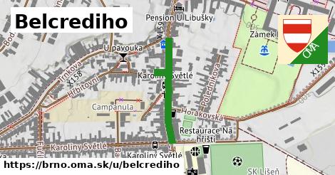 Belcrediho, Brno