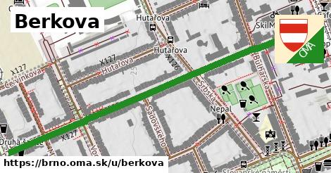 ilustrácia k Berkova, Brno - 0,76 km