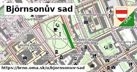 Björnsonův sad, Brno