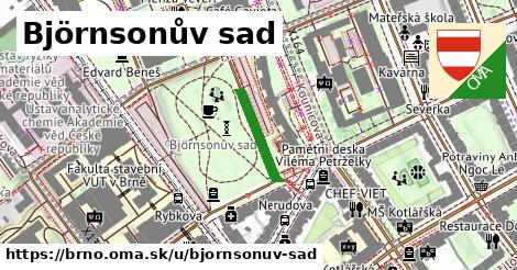 Björnsonův sad, Brno