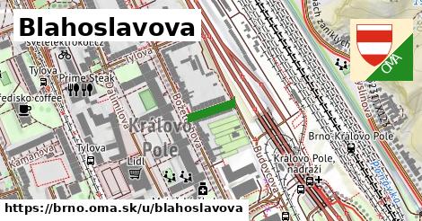 ilustrácia k Blahoslavova, Brno - 87 m