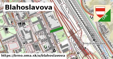 ilustrácia k Blahoslavova, Brno - 87 m