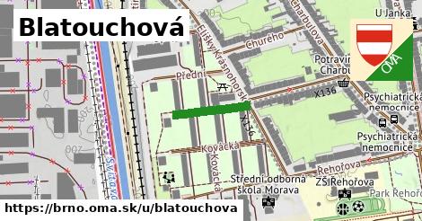 ilustrácia k Blatouchová, Brno - 138 m