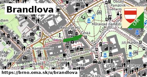 ilustrácia k Brandlova, Brno - 136 m