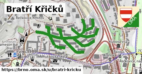 ilustrácia k Bratří Křičků, Brno - 1,13 km